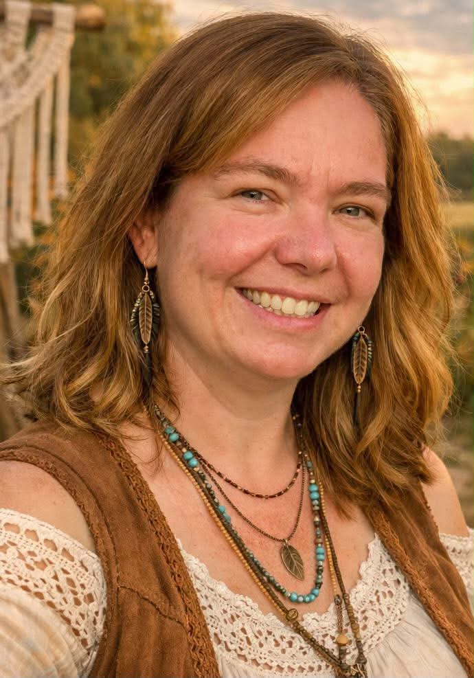 Picture: Author and creator of Shoestring Farm Girl Carrie Lynn